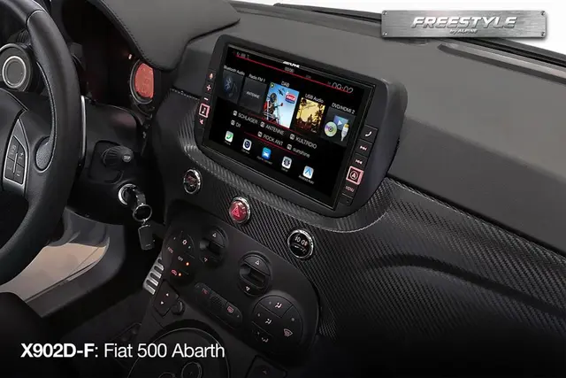 Alpine X903DC-F hovedenhet "Freestyle" 9" skjerm DAB+CarPlay AnroidAuto (TRUCK) 