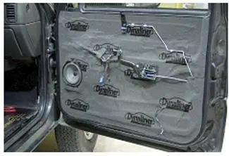 Dynamat Dynaliner 1/8" tykk 1.11 m² beholder temperatuen mindre støy! 