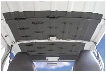 Dynamat Dynaliner 1/4" tykk 1.11 m² beholder temperaturen mindre støy! 