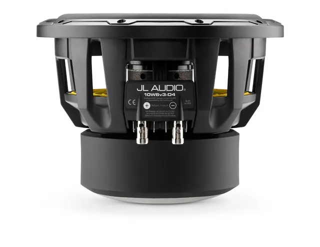 JL Audio 10W6v3-D4 subwoofer 10" 4ohm DVC 600W 