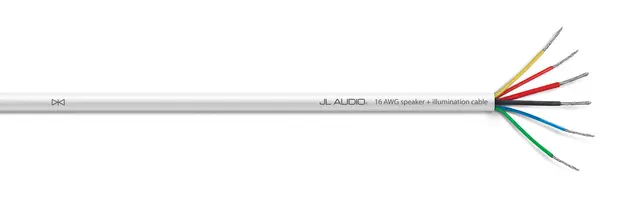 JL Audio XM-WHTMFC-250 høyttalerkabel+RG 76m rull 