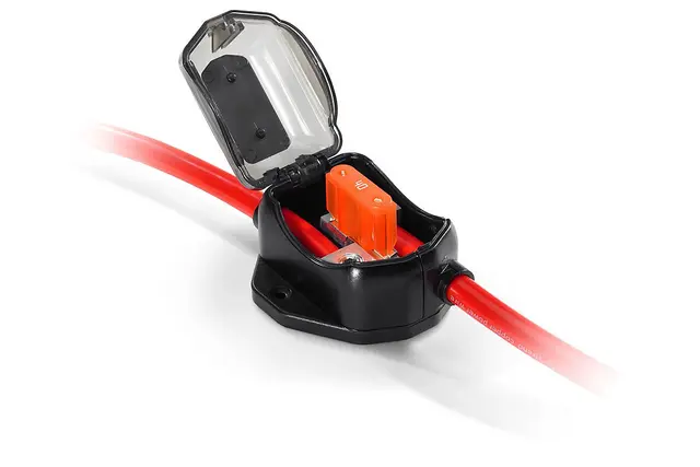 JL Audio XMD-PCS30A-1-L12 kabelsett 9AWG 3,7m +/- sikr remo 