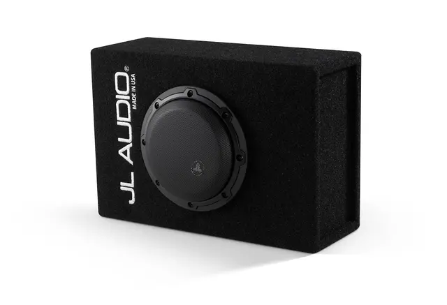 JL Audio CP106LG-W3v3 basskasse enkel 6W3v3 i kasse, MicroSub,  4oh 