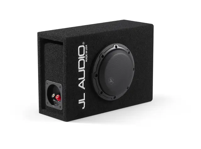 JL Audio CP106LG-W3v3 basskasse enkel 6W3v3 i kasse, MicroSub,  4oh 