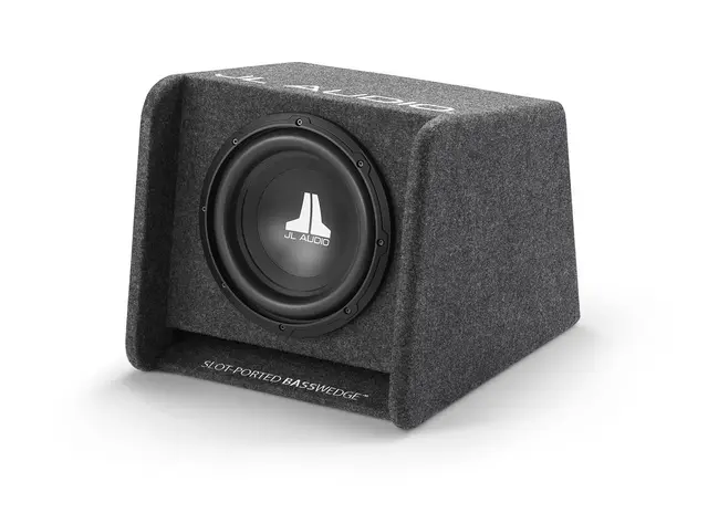 JL Audio CP110-W0V3 basskasse enkel 10WØv3 i kasse, port, 4ohm 