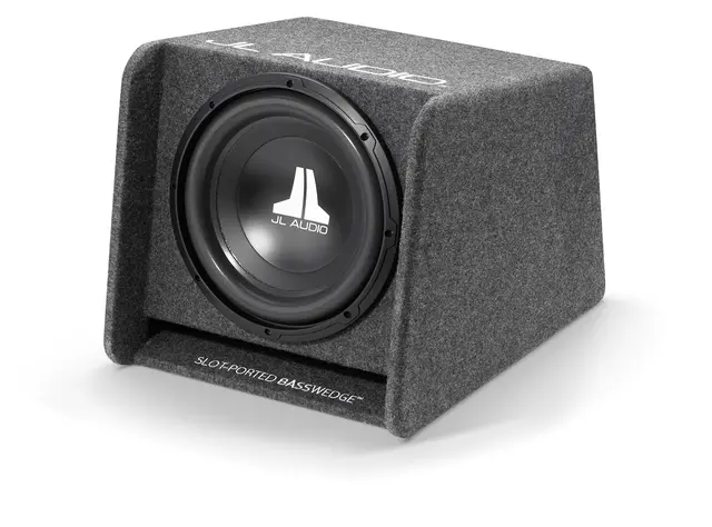 JL Audio CP112-W0V3 basskasse enkel 12WØv3 i kasse, port, 4ohm 