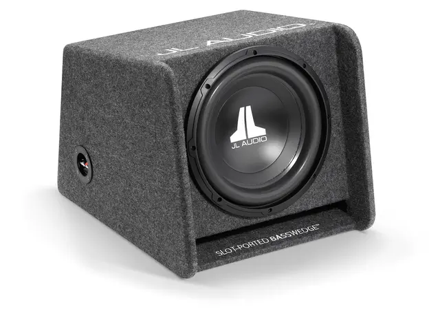 JL Audio CP112-W0V3 basskasse enkel 12WØv3 i kasse, port, 4ohm 