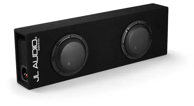 JL Audio CP208LG-W3v3 basskasse Dobbel 8W3v3, MicroSub, port, 2ohm /term 