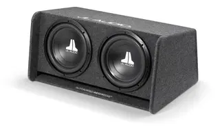JL Audio CP212-W0V3 basskasse dobbel 12WØv3 i kasse, port, 2ohm