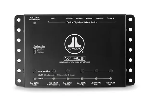 JL Audio VXi-HUB - nettverks hub for VXi COMM + Optisk 