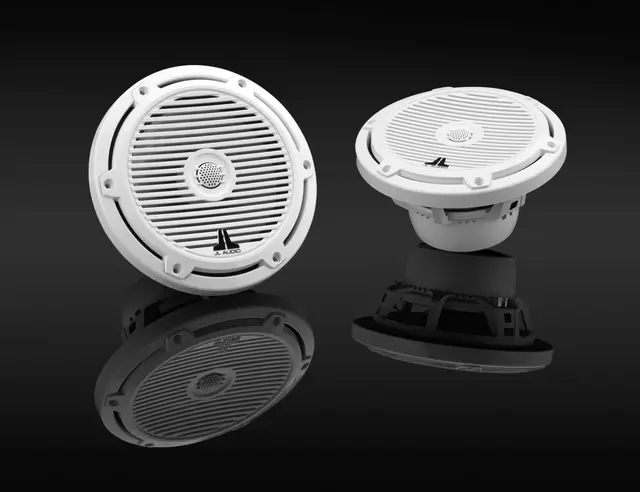 JL Audio M3-770X-C-Gw Marine høyttalere 7,7" Classic grill Hvit 