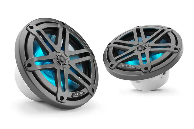 JL Audio M3-770X-S-Gm-i høyttalere (LED) 7,7" Sportsgrill grå 
