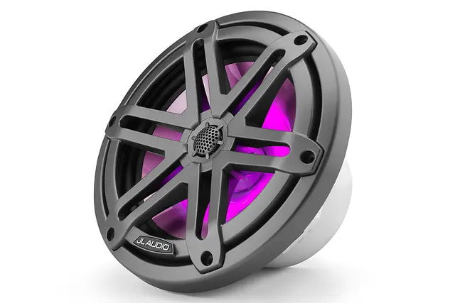 JL Audio M3-770X-S-Gm-i høyttalere (LED) 7,7" Sportsgrill grå 