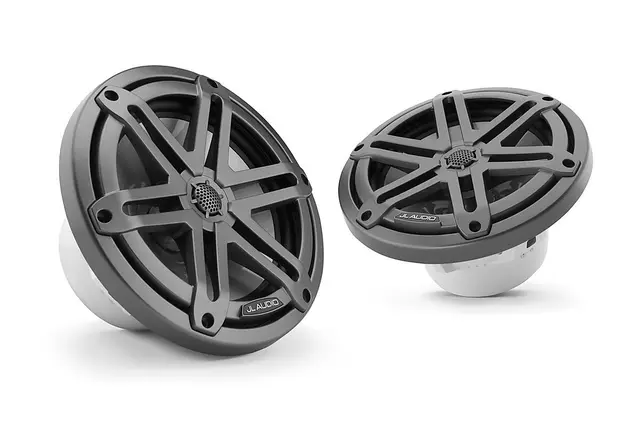 JL Audio M3-770X-S-Gm Marine høyttalere 7,7" Sportsgrill grå 