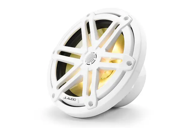 JL Audio M3-770X-S-Gw-i høyttalere (LED) 7,7" Sportsgrill hvit 