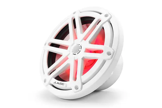 JL Audio M3-770X-S-Gw-i høyttalere (LED) 7,7" Sportsgrill hvit 