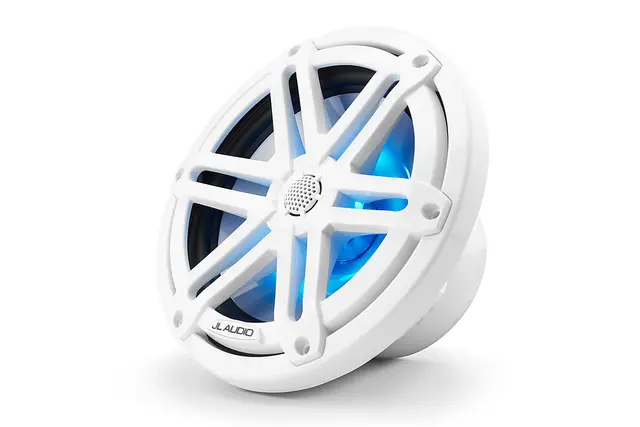 JL Audio M3-770X-S-Gw-i høyttalere (LED) 7,7" Sportsgrill hvit 
