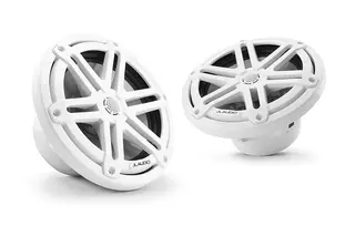 JL Audio M3-770X-S-Gw Marine høyttalere 7,7" Sportsgrill hvit