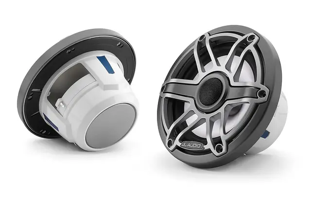 JL Audio M6-650X-S-GmTi Marine høyttaler 6,5" coax sportsgrill grå 