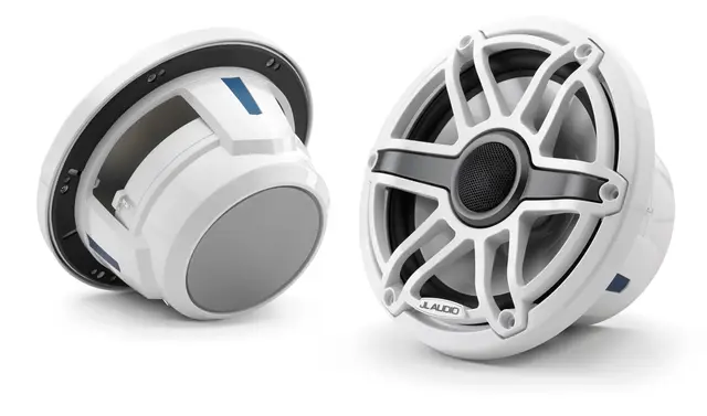JL Audio M6-770X-S-GwGw Marine høyttaler 7,7" coax hvit sportsgrill 