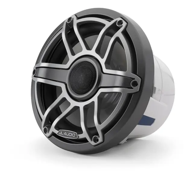 JL Audio M6-880X-S-GmTi høyttalere 8,8", 250W, 4ohm sort-sport-grill 