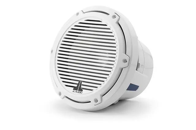 JL Audio M6-8IB-C-GwGw-4 subwoofer 8", 200W, 4ohm hvit klassisk grill 