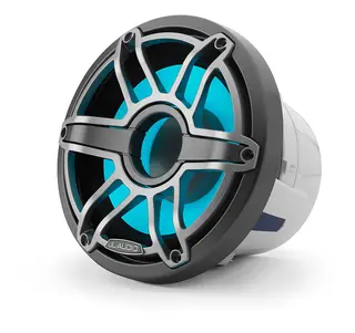 JL Audio M6-8IB-S-GmTi-i-4 subwoofer 8", 200W RMS, 4ohm Titanium Sport LED