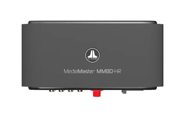 Jl Audio MM80-HR hovedenhet med soner Hideaway Marine Source Unit 30 Watt x 4 
