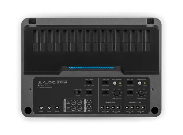 JL Audio RD400/4  4 kanals forsterker 4x100W, klasse D, NexD, Filter 