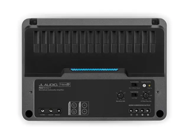 JL Audio RD500/1 - mono forsterker 500W, klasse D, NexD, LP filter 