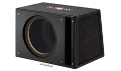 Basskasse med port fra MTX SLH10U Passer til 10", slot port - High End