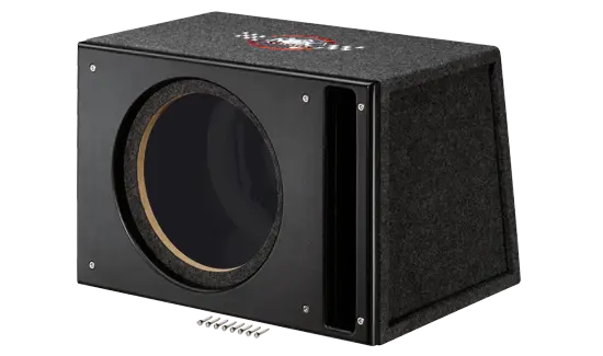 Basskasse med port fra MTX SLH10U Passer til 10", slot port - High End 