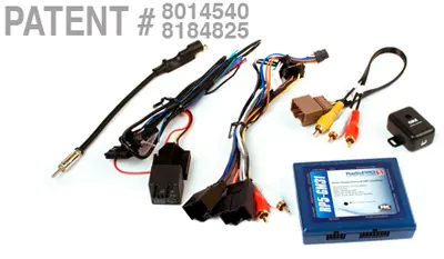 PAC RP5-GM31 komplett kit for radiobytte Rattkontroll, antenne aktiv og passivt 
