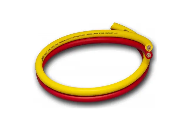 Stinger Marine kabelpakke 10mm² SEA4283 3m dobbel 8ga sikring og koblinger 