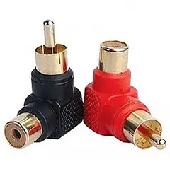 Stinger - SGI22 Phono vinkel 90° Rimelig utgave, gullbelagt