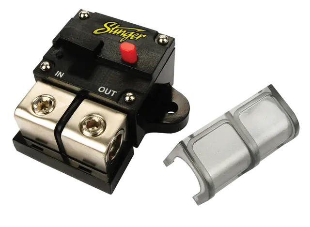 Stinger automatsikring 150A SGP90150 0-4ga inn/ut inkludert deksel 