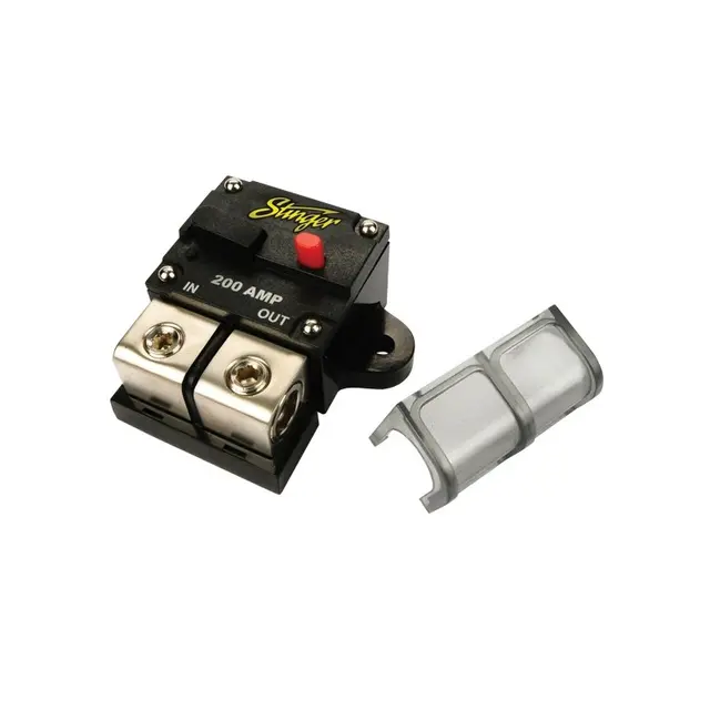 Stinger automatsikring 200A SGP90200 0-4ga inn/ut inkludert deksel 