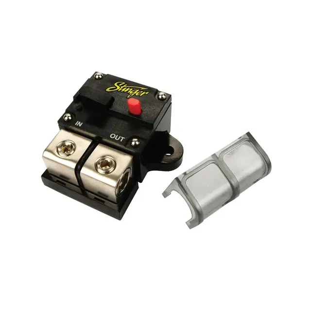 Stinger automatsikring 80A  SGP90801 0-4ga inn/ut inkludert deksel 