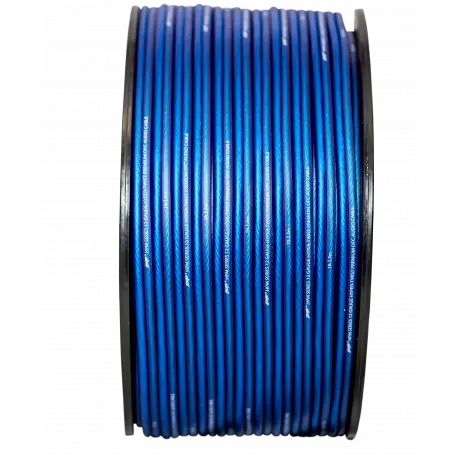 Stinger - SHW512B høyttalerkabel 4mm² Blå pris pr meter 