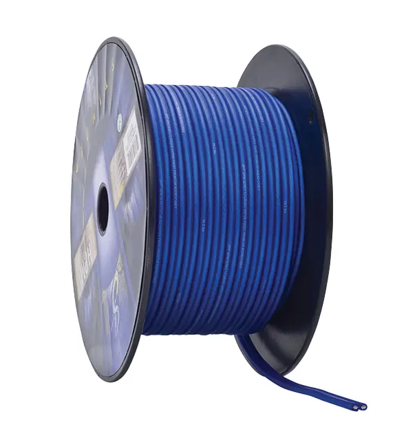 Stinger - SHW512B høyttalerkabel 4mm² Blå pris pr meter 