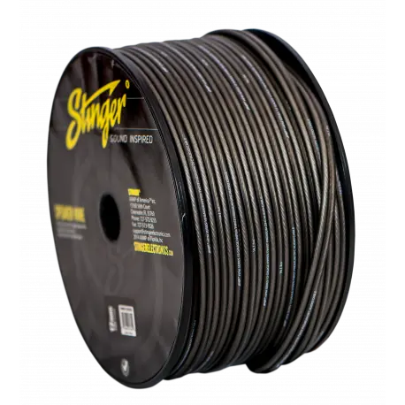 Stinger - SHW512G høyttalerkabel 4mm² Grå pris pr meter 