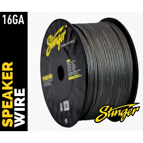 Stinger - SHW516G høyttalerkabel 1,5mm² Grå pris pr meter 