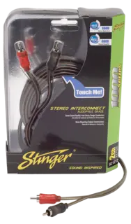 Stinger - SI1217 signalkabel 5m, 2 kanaler RCA