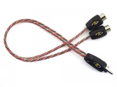 Stinger SI42YF Signalsplitter/ Y-ledd 4000 Serien, 1 hann / 2 hunn RCA