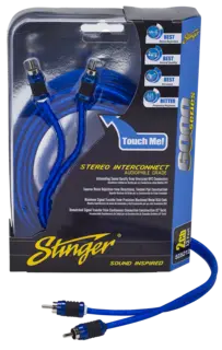 Stinger - SI6217 Signalkabel 5m 6000 Serien, 2 kanaler RCA