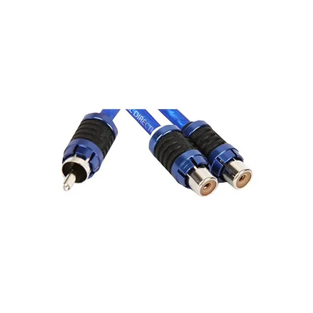 Stinger - SI62YF Signalsplitter/ Y-ledd 6000 Serien, 1 hann / 2 hunn RCA 