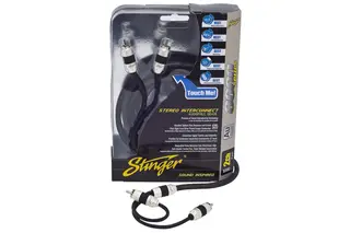 Stinger - SI826 Signalkabel 2m 8000 Serien, 2 kanaler RCA