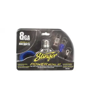 Stinger sikringkit 70A 10mm² SK181 8ga. sikring,holder,remote og kabelsko