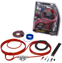 Stinger kabelpakke 10mm² 600W SK4681 Komplett pakke Signal&amp;Strøm rent kobber!
