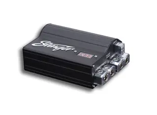 Stinger - SPC505 kondesator m/display PRO serien, 5 Farad Hybrid,